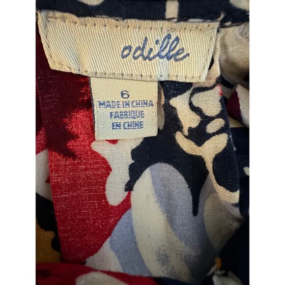 Odille Anthropologie Ruffle Blouse - 6 - Picture 6 of 8